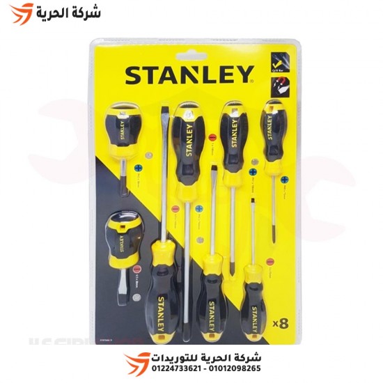 STANLEY 8-piece screwdriver set