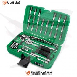 طقم لقم رباط 1/4 بوصة 51 قطعة TOPTUL موديل GCAI5102