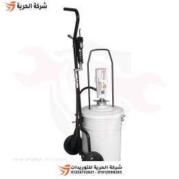 مشحمة بالهواء 20 كجم كاملة + عربة + برميل SAMOA أسباني