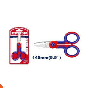 مقص اليكترونيات 5.5 بوصه صيني ماركة EMTOP