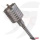 Fedia Cuban Socket 80 mm 550 mm one piece with guide SDS-MAX German DEBOR
