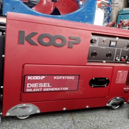 مولد 5 كيلو ماركة koop ديزل كاتم KDF6700Q DIESEL SILENT GENERATOR