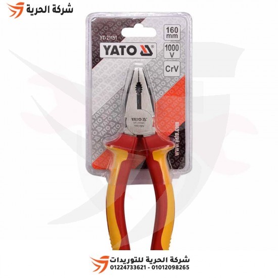 Pliers 1000 volts 6 inches Polish YATO model YT-21151