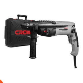 شاكوش 26مم عدل 850 واط+شنطة بلاستيك ماركة CROWN