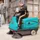 Floor sweeping machine with Italian driver, EUREKA RIDER 1201
