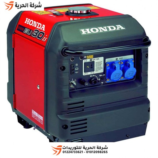 HONDA 3.0 kV portable gasoline generator, model EU30IS