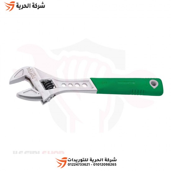 French wrench, 6 inch insulated handle, TOPTUL, Taiwanese