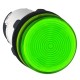 Lampe de signalisation en plastique verte Schneider Electric (sans lampe interne)