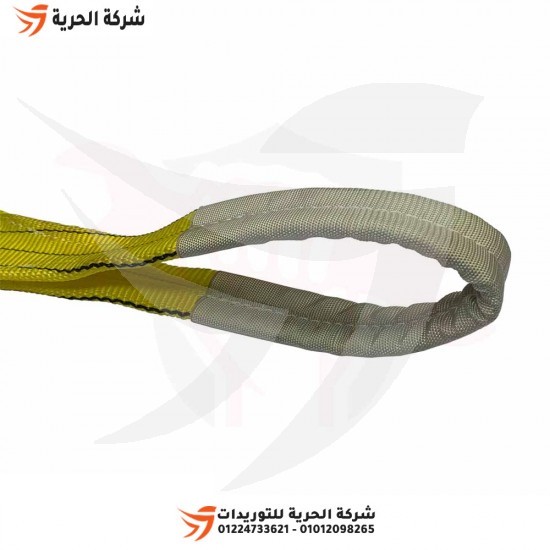 Loading wire, 3 inches, length 6 meters, load 3 tons, yellow Emirati DELTAPLUS