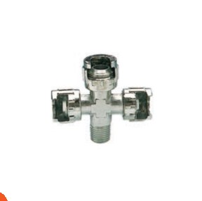 مشترك هواء 3 إتجاة إيطالي مقاس 3/8 بوصة ماركة flli-ghiotto