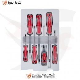 طقم مفكات فديا صليبة 7 قطع KINGTONY تايواني