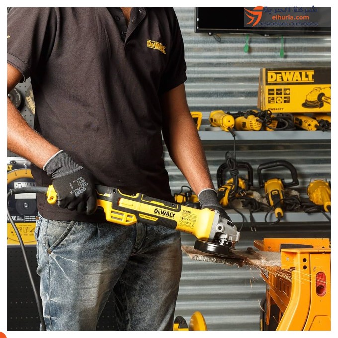 DEWALT DWE4377-QS Affumicatore da 5 pollici e 1700 Watt senza abbeveratoio: prestazioni eccezionali e protezione integrata