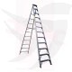 Double ladder, 3.60 meters wide staircase, 12 steps, PENGUIN UAE