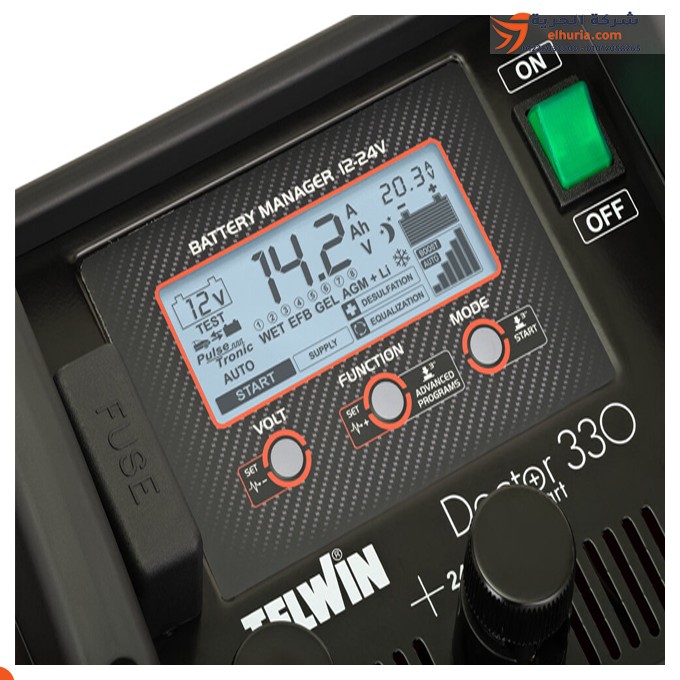 TENGER TELWIN CHARGE DE BATTERIE ET ​​CALENDRIER DE MARAIS 12/24 V 1 PHASE 1050 AMP TELWIN Doctor Start 630