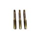 A set of screws, up to 16 mm, brass, HARDEN brand