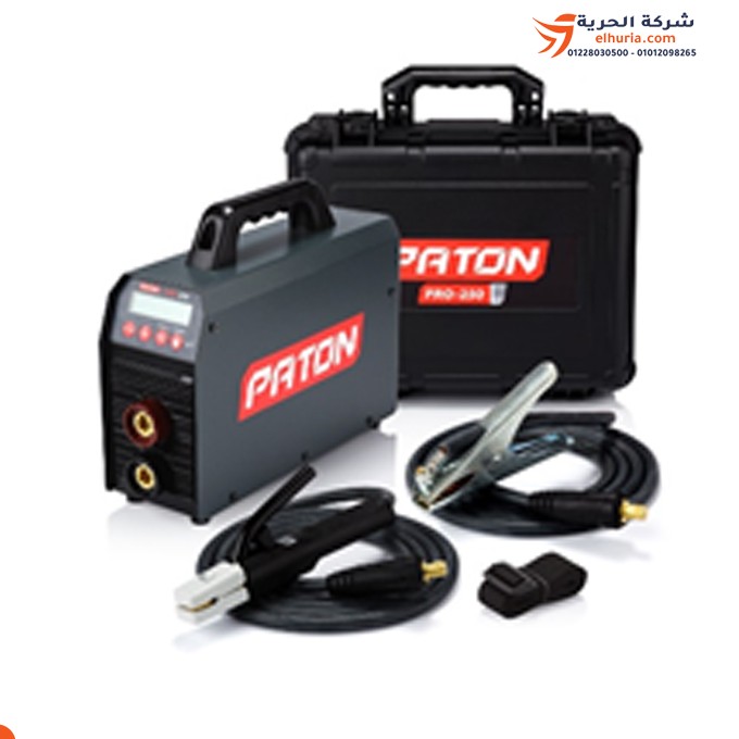 Digital inverter welding machine, 250 amps, 1 phase, model PATON PRO 250 DC, Ukrainian brand PATON