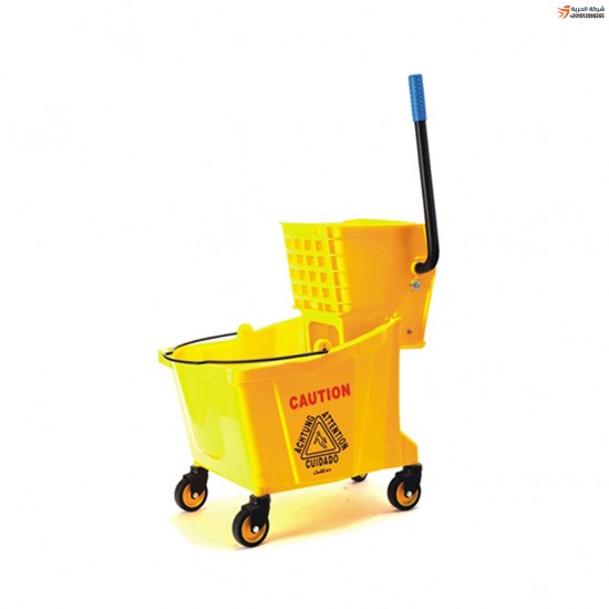 Cleaning trolley, one bucket (32 liters), imported