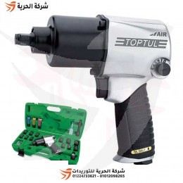 طقم دريل بالهواء 1/2 بوصة 542 نيوتن TOPTUL تايواني GDAI2701