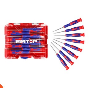 طقم مفك إلكترونيات 8 قطع صيني ماركة EMTOP
