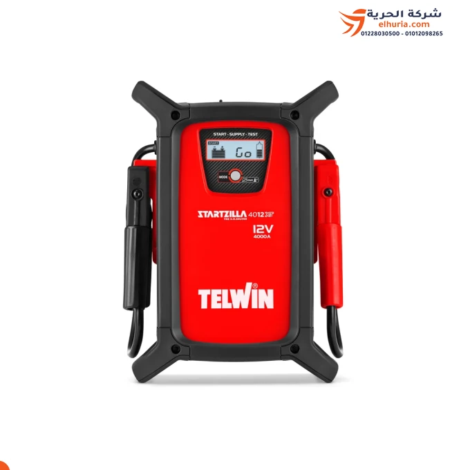 TENGER BATTERY CHARGING AND MARCH TELWIN 12V POWER BANK TELWIN STARTZILLA 4012 XT: THE IDEAL EMERGENCY SOLUTION