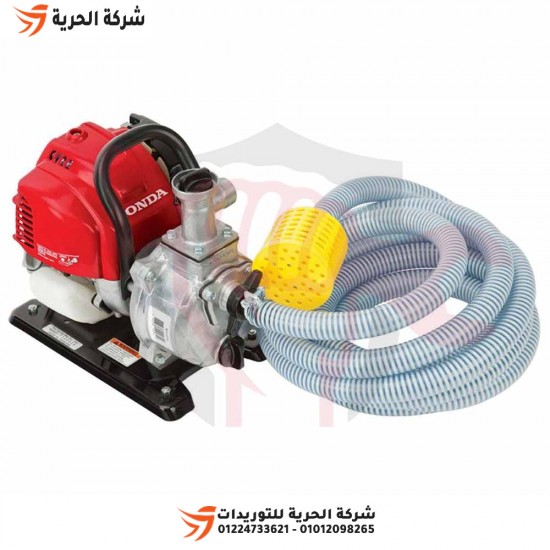 Irrigation pump with 1.5 HP 1-inch HONDA engine, model WX10