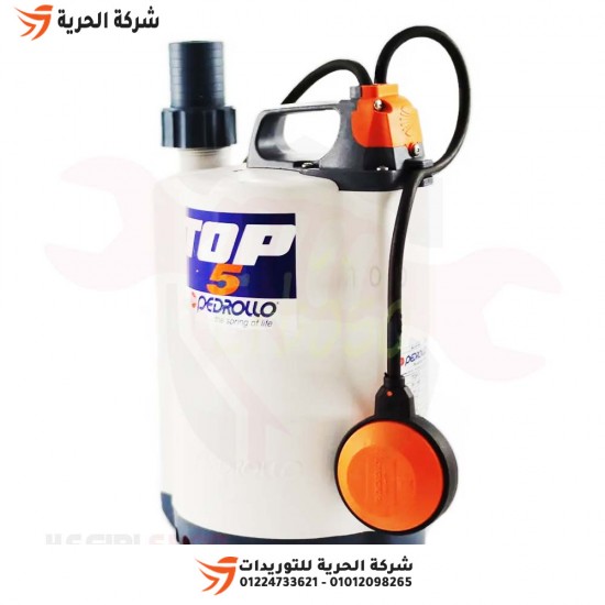 Clean water submersible pump 1.25 HP PEDROLLO, Italian model TOP5