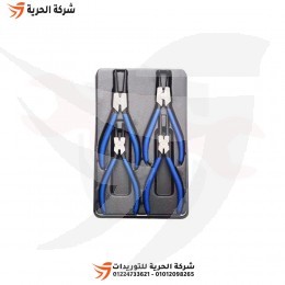 A set of 4-piece ponytails inside the trolley foam KINGTONY Taiwanese