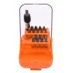 17-piece set of screwdrivers + HARDEN automatic screwdriver bit holder