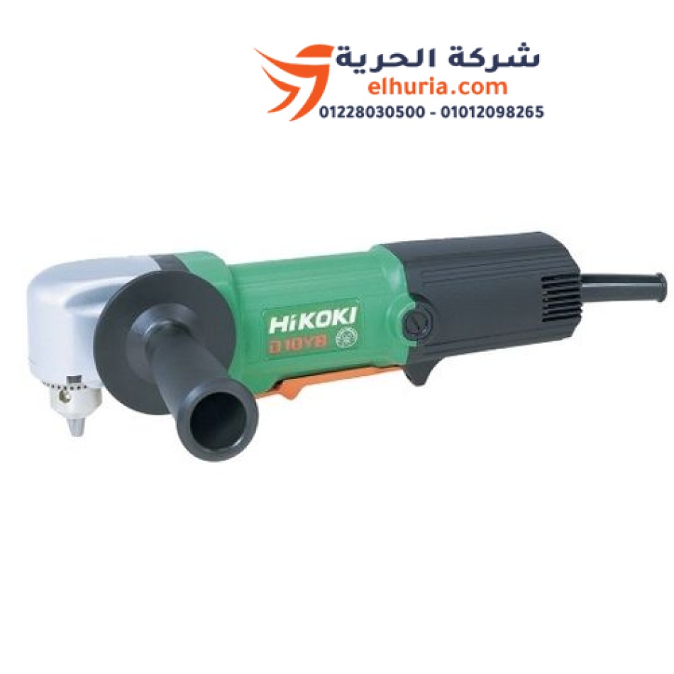 High-speed angle drill, Koki D10YB - size 500 watts, 10 mm