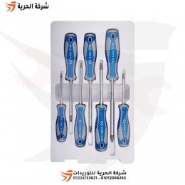 طقم مفكات نجمة مجوف 7 قطع KINGTONY تايواني