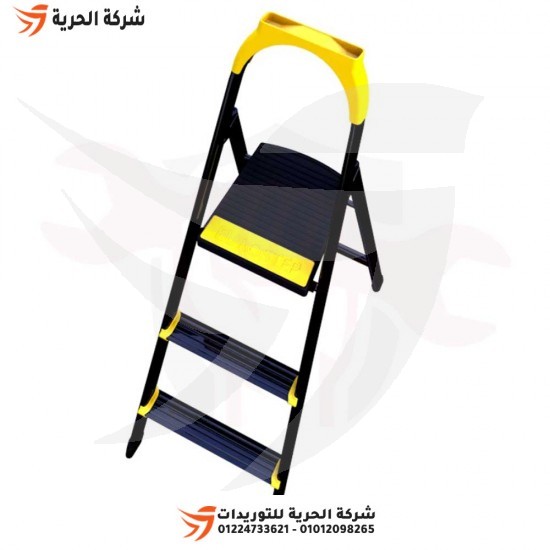 Double ladder with standing platform 1.09 m 2 steps EUROSTEP