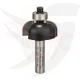 BOSCH router bit for grooved circular grooves, 8 mm long, 54 mm long