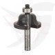 Roman Auger router bit with two grooves, diameter 8 mm, length 61 mm, BOSCH