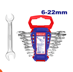 طقم مفاتيح بلدي 2 ناحية 8 قطع صيني ماركة EMTOP