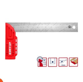 زاوية قياس 12" بوصه 300 مللي يد بولي صيني ماركة EMTOP