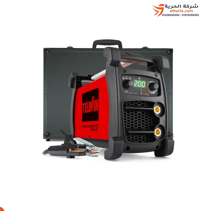 TELWIN 1-phase inverter welding machine, 200 amps, Italian model - TELWIN TECHNOLOGY 238XT