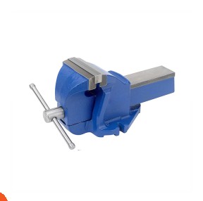 Cast iron vice with a fixed base heavy duty 5 inches Indian brand GUNR