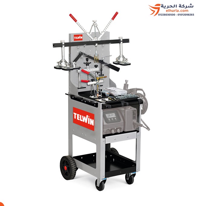 TELWEN trolley that can pull sheet metal and aluminum with components - TELWEN COMBO ALU & STEEL model