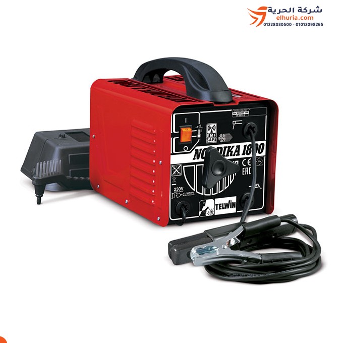 TELWIN welding machine with inclusions, 220 volts, 140 amps, Italian model – TELWIN Nordika1800