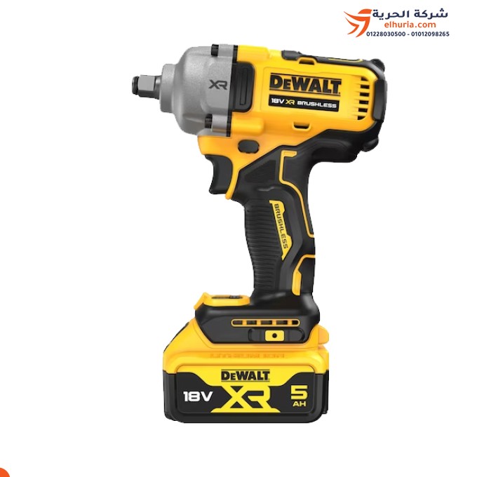 Сверло, 1/2 дюйма, 18 Вольт, 10 А, 1396 Ньютонов, модель – DEWALT DCF900P2T-GB