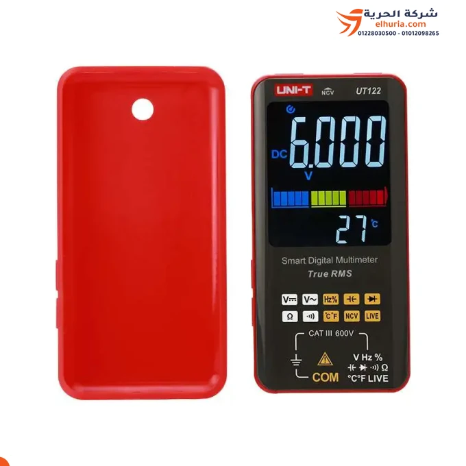 جهاز أفوميتر ديجيتال 600 فولت ماركة UNI-T موديل UT122 ⚡📏