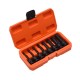 Harden brand 1/2 inch long Allen impact bits, 8 pieces