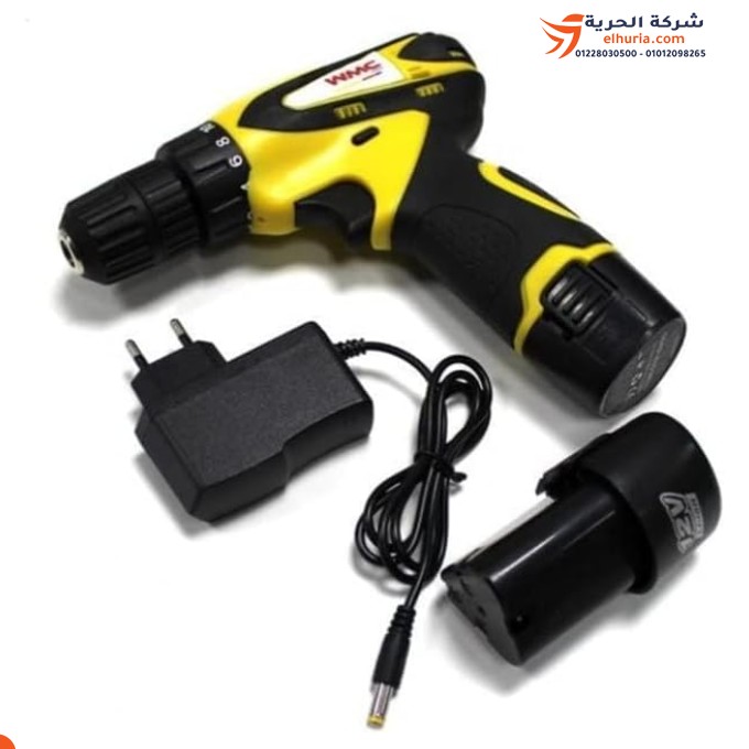 Tool set + 12V battery impact driver, 68 pieces, WMC TOOLS – the ideal solution for repair work at home and in the workshop