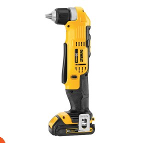 Dewalt Angle Drill 10mm 2 Speed ​​Model DEWALT DCD740C1 – the perfect tool for getting into tight spaces
