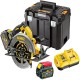 DEWALT DCS575T2-GB 190mm Tray Saw 54V Battery: Superior Carpentry Performance