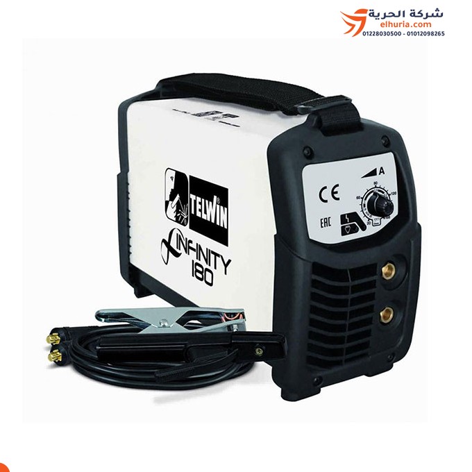 TELWIN INFINITY 180-MMA inverter welding machine, 160 amps, Italian