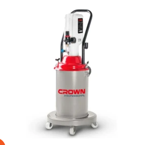 Air lubricated 45 liters Pressure 6-8 bar Tank capacity 300-400 bar CROWN brand