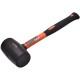 Hard rubber 450 grams, black fiber handle, HARDEN brand