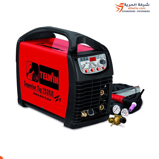 TELWIN Digital Welding Machine 3V 250A Model – TELWIN SuperiorTIG 252 AC/DC HF/LIFT