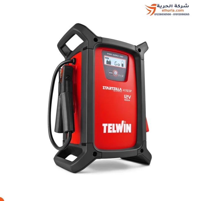 TENGER BATTERY CHARGING AND MARCH TELWIN 12V POWER BANK TELWIN STARTZILLA 4012 XT: THE IDEAL EMERGENCY SOLUTION